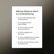 Männer Balance